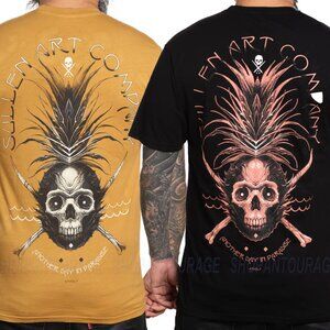 Sullen Sweet Death Premium Fit SCM6117 Short Sleeve T-shirt For Men | 2 Colors